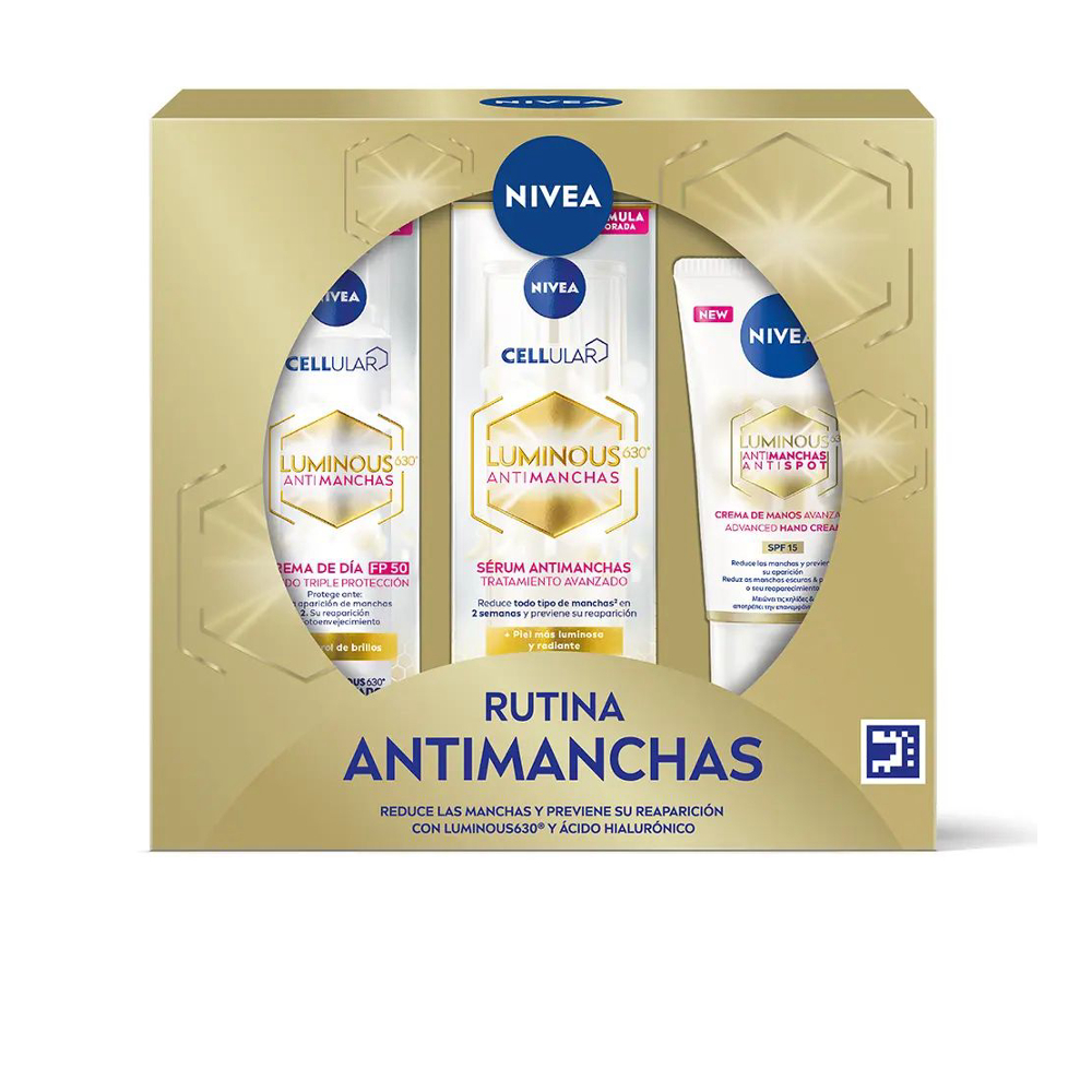 Coffret de soins de la peau 'Luminous 630º' - 3 Pièces