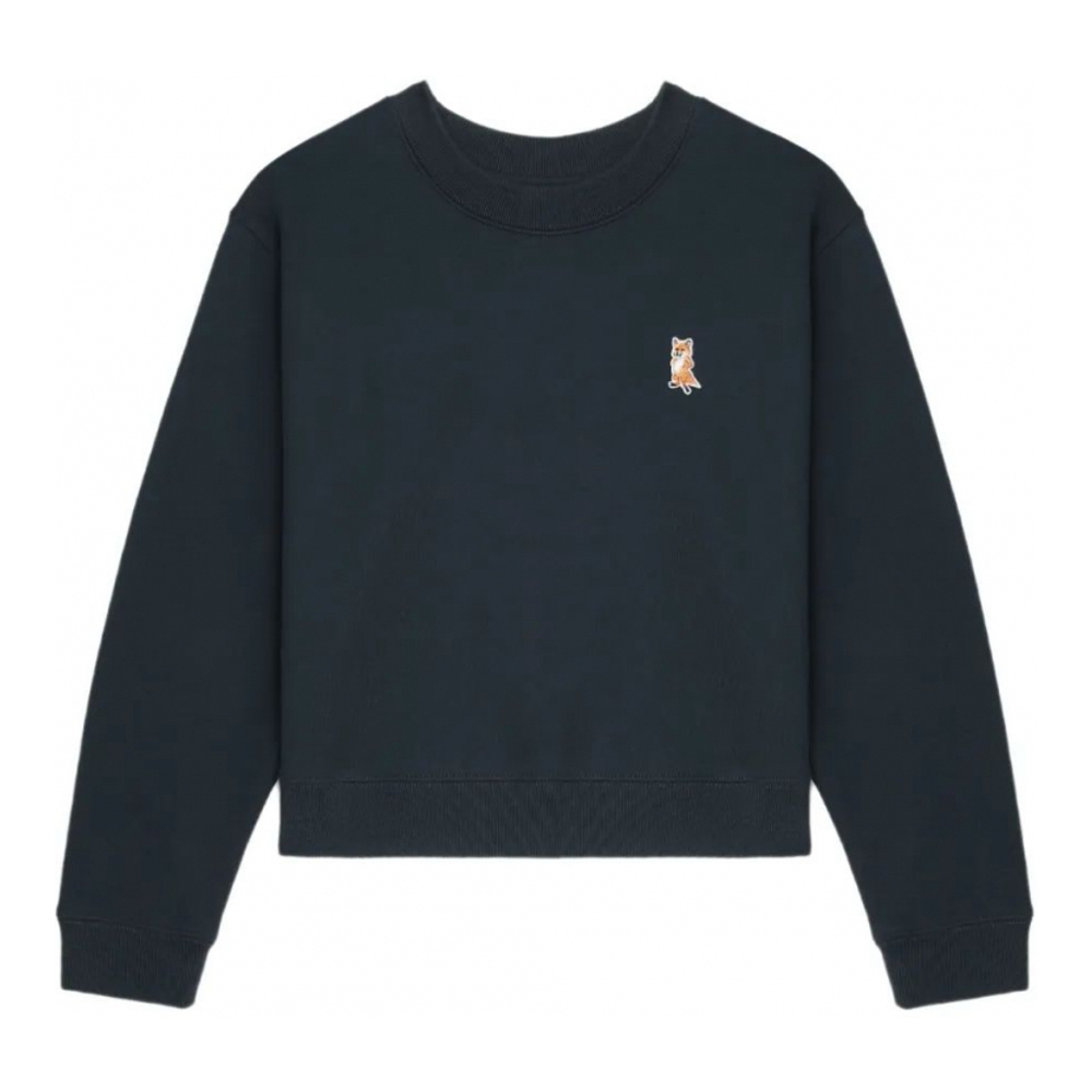 Sweatshirt 'Fox-Embroidered' pour Femmes