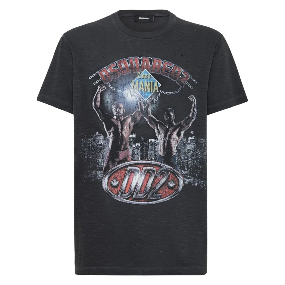 T-shirt 'Graphic-Print' pour Hommes