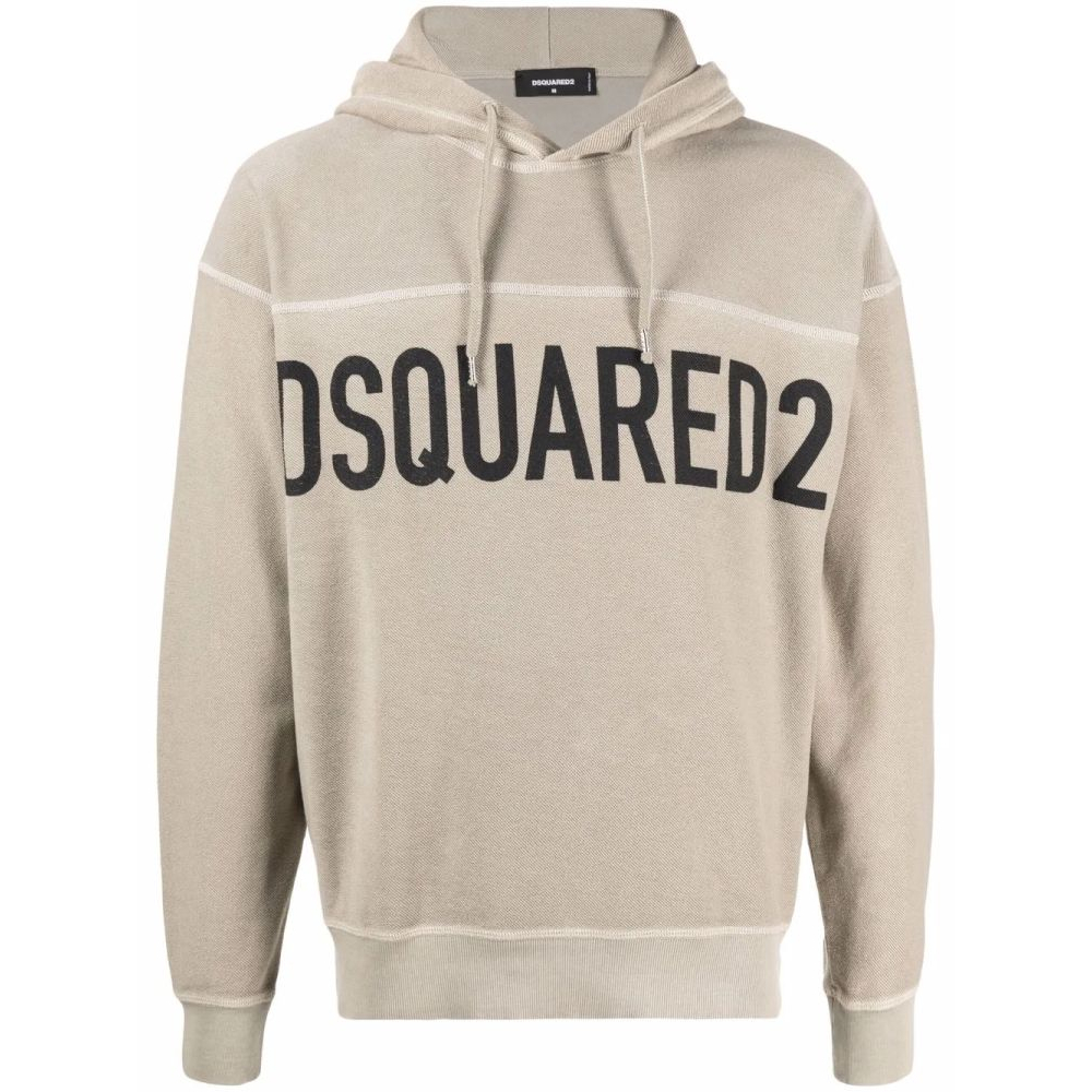 Sweatshirt à capuche  'Logo-Print' pour Hommes