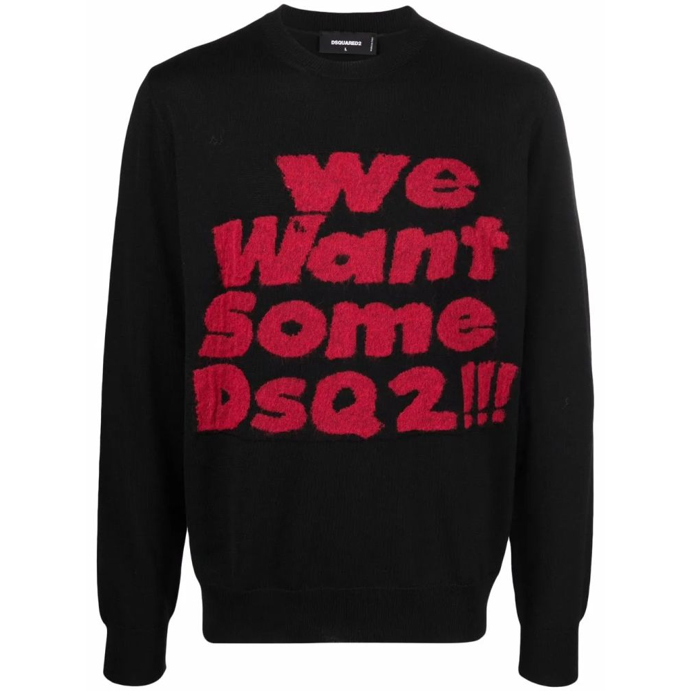 Men's 'We Want Some Dsq2!!!' Sweater