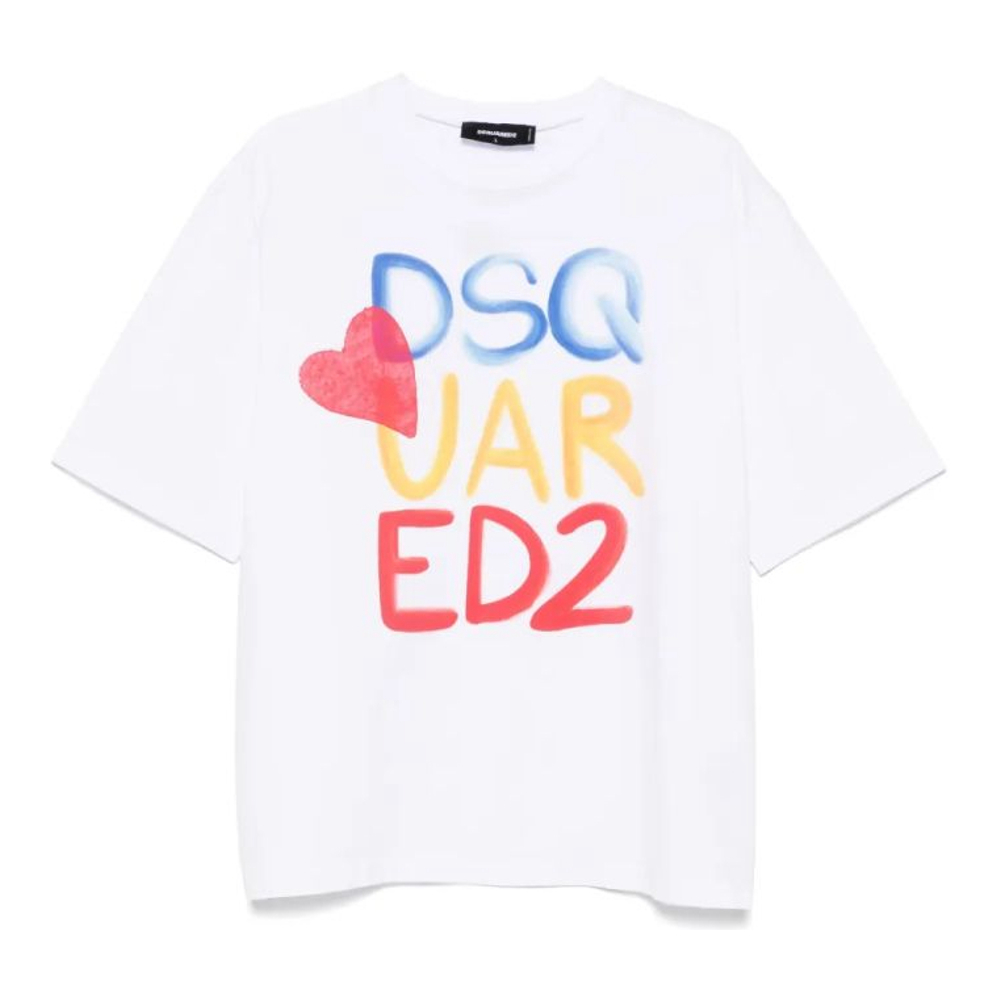 T-shirt 'Logo-Print' pour Hommes