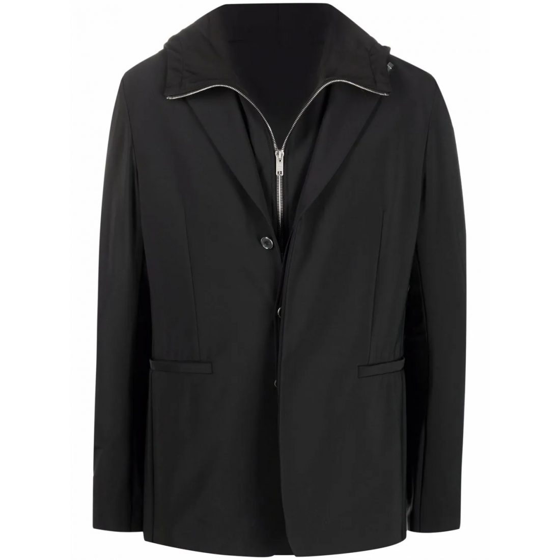 Blazer 'Single-Breasted Layered' pour Hommes