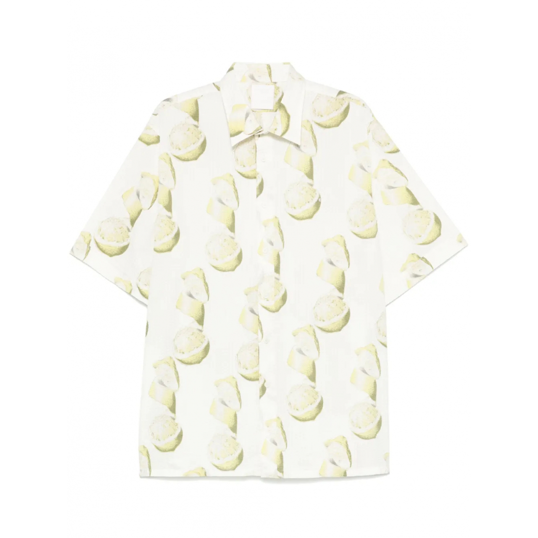 Chemise 'Lemon-Print Seersucker' pour Hommes