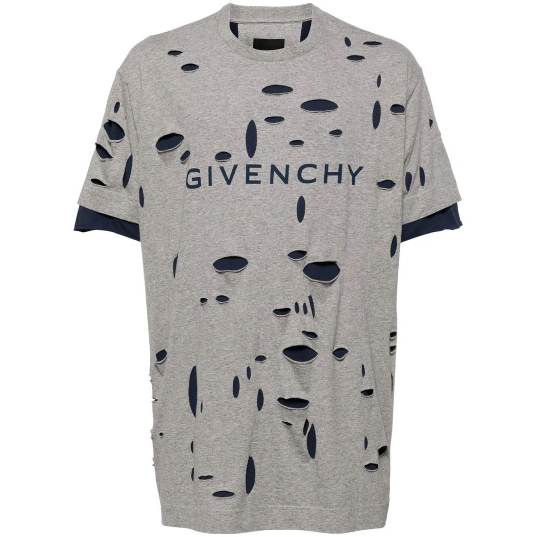 T-shirt 'Distressed Layered' pour Hommes