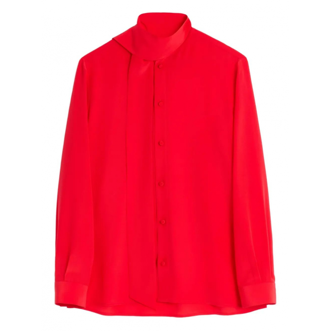 Chemise 'Scarf-Collar' pour Femmes