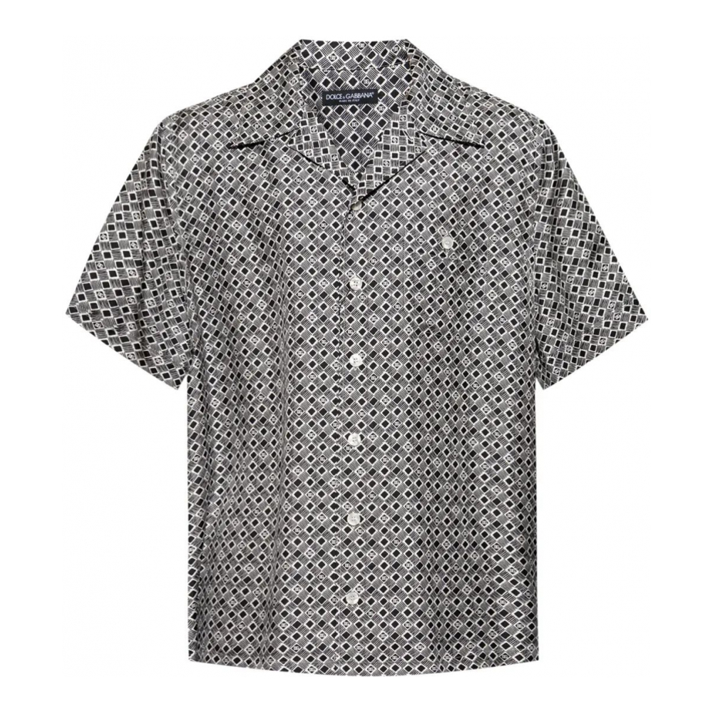 Chemise 'Geometric-Pattern' pour Hommes