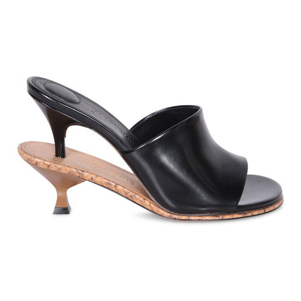 Women's 'Layered' High Heel Mules