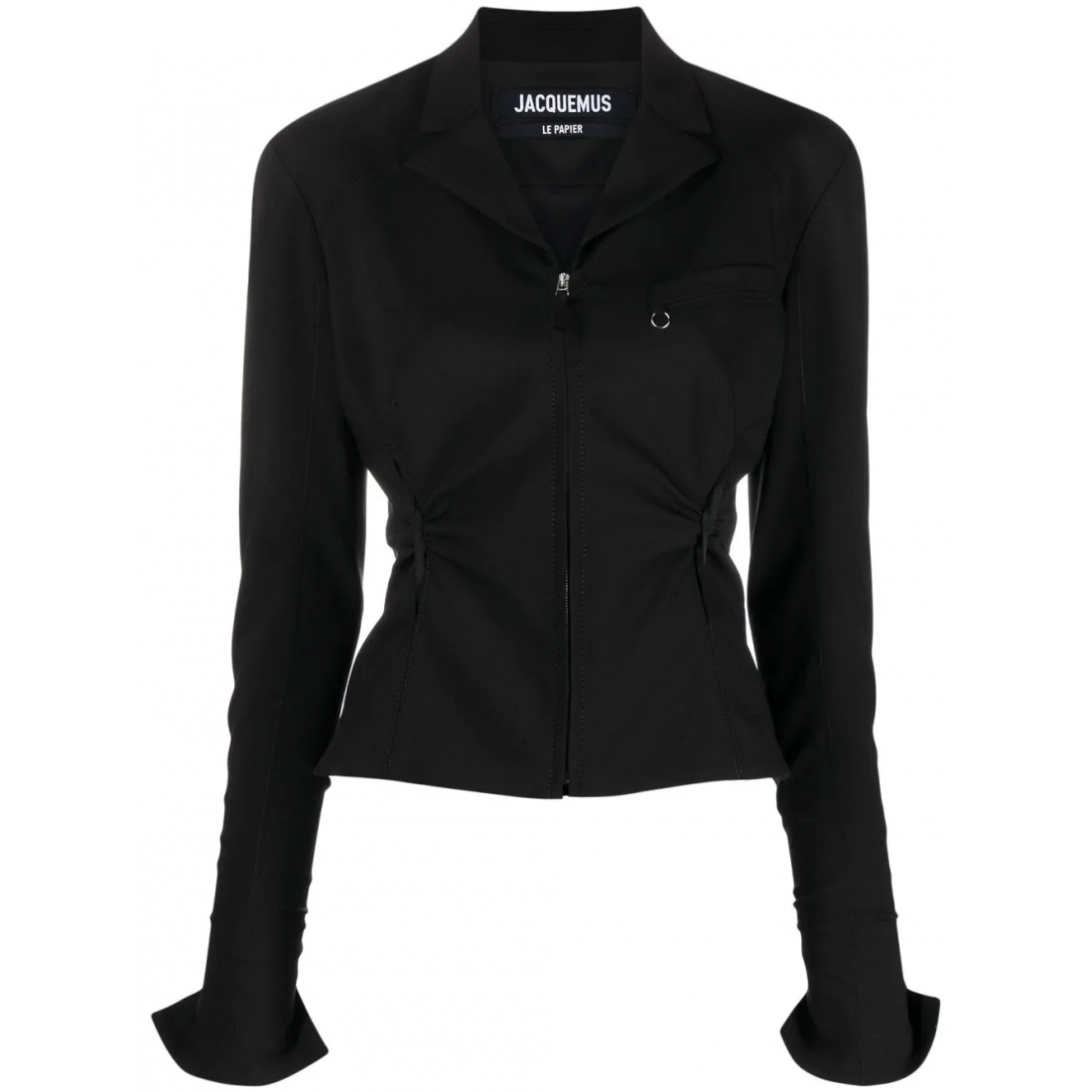 Women's 'Neru Cut-Out Zip-Up Fitted' Jacket