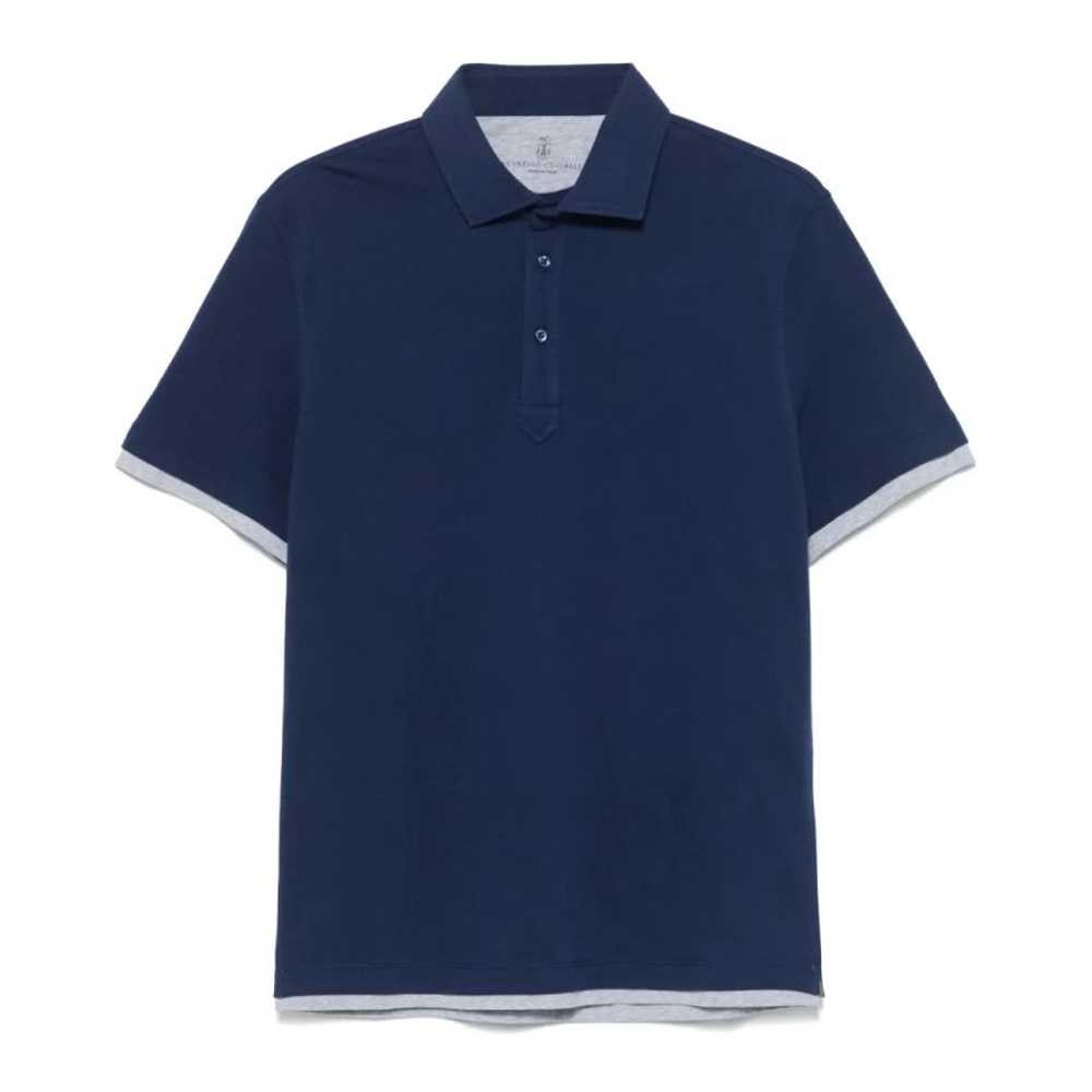 Polo 'Faux-Layered' pour Hommes