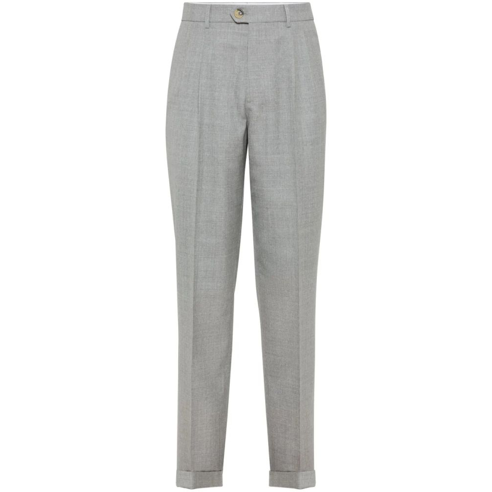 'Pleat-Detail Tailored' Hose für Herren