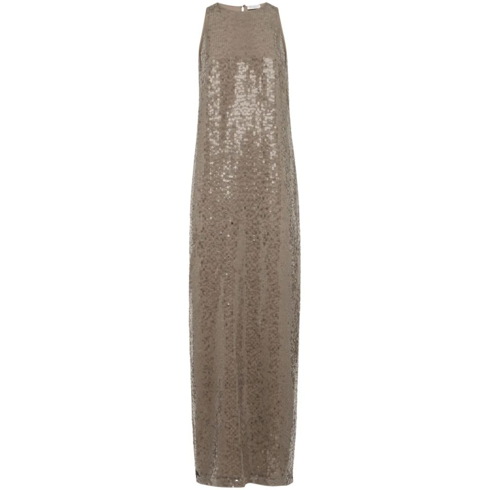 Robe maxi 'Sequinned Column' pour Femmes