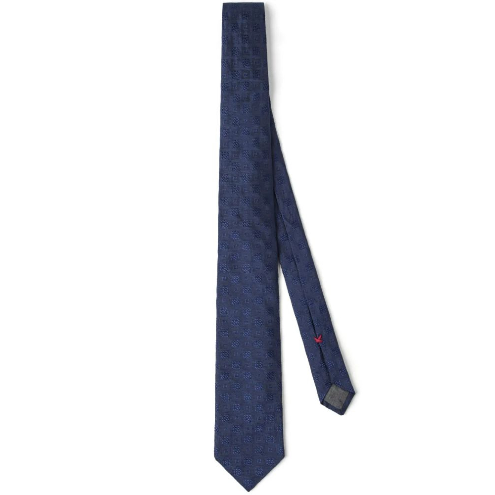 Cravate 'Geometric-Embroidery' pour Hommes