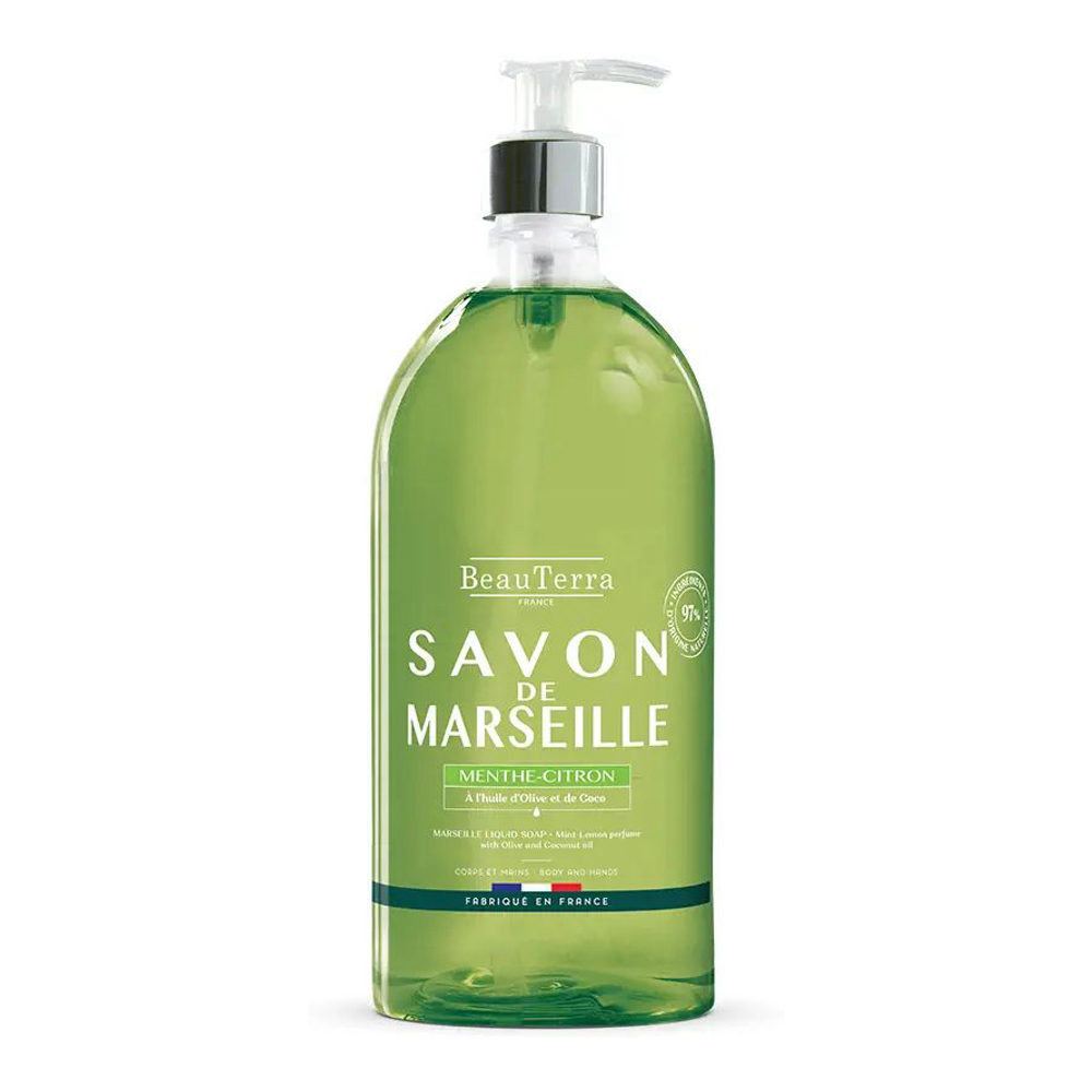 'Menthe-Citron' Marseille Soap - 1 L