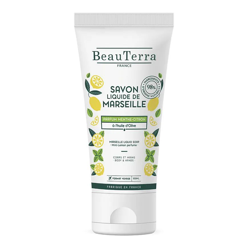 'Menthe-Citron' Marseille Soap - 100 ml