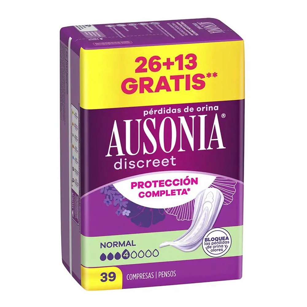 'Discreet' Incontinence Pads - Normal 39 Pieces