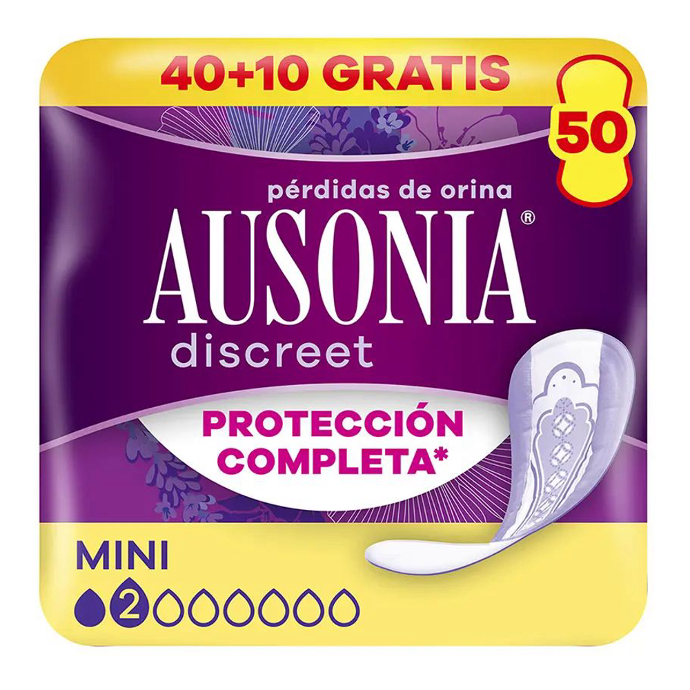 'Discreet' Incontinence Pads - Mini 50 Pieces