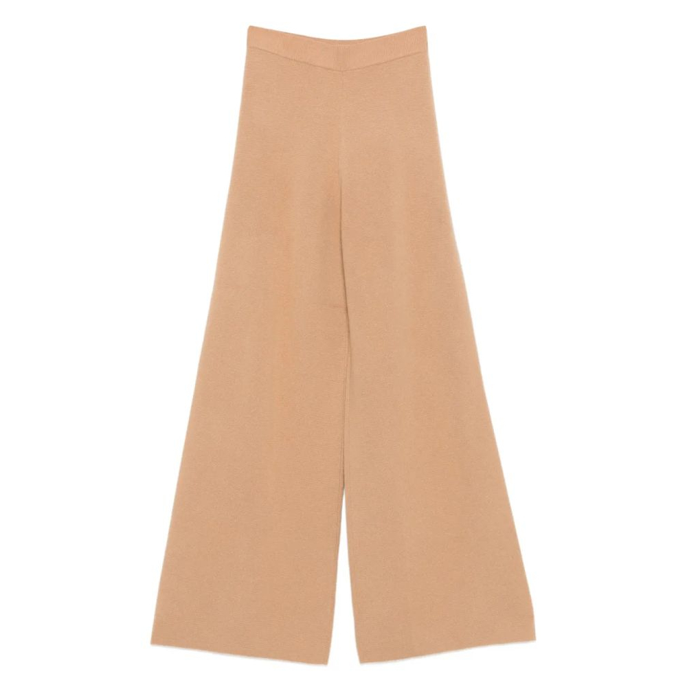 Pantalon 'Knitted Ribbed-Waist' pour Femmes