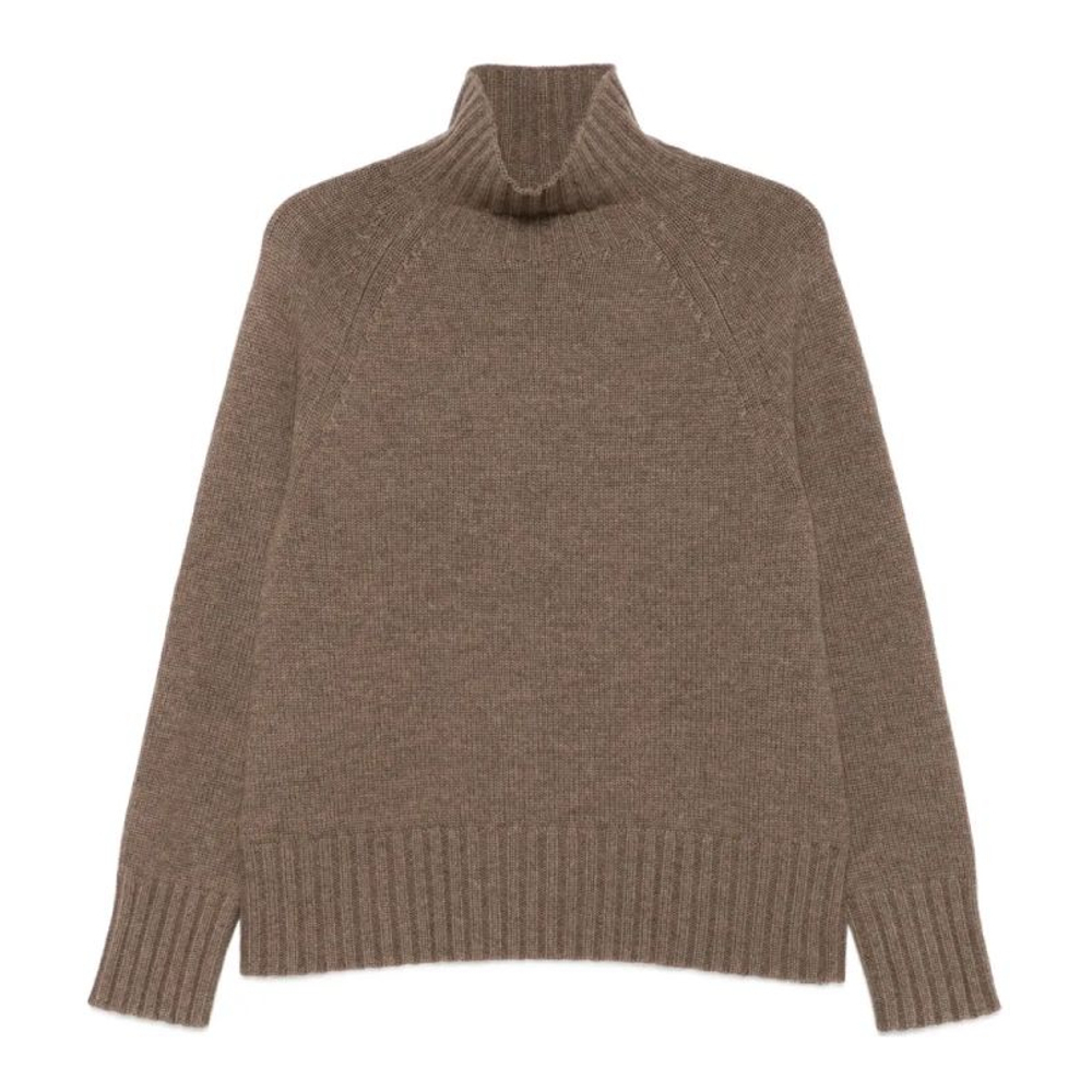 Pull en cachemire 'Funnel-Neck Raglan-Sleeve' pour Femmes