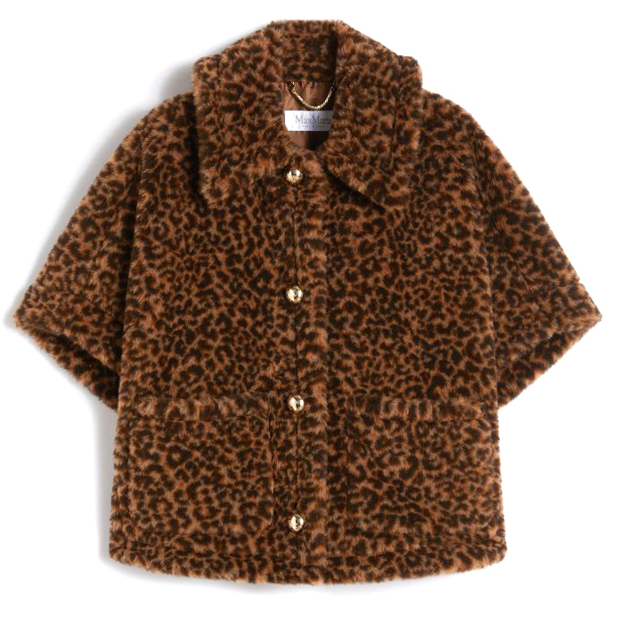 Women's 'Jacquard-Teddy' Cape