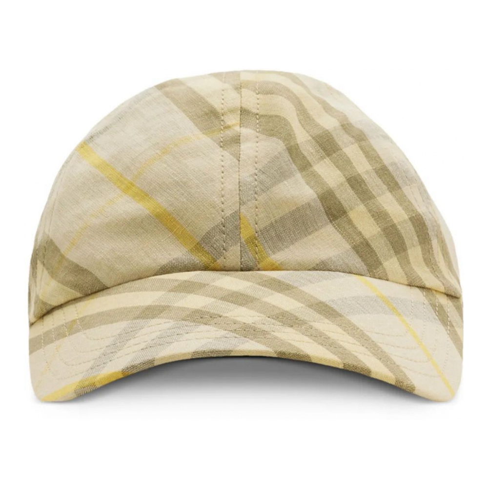 Casquette 'Check' pour Femmes