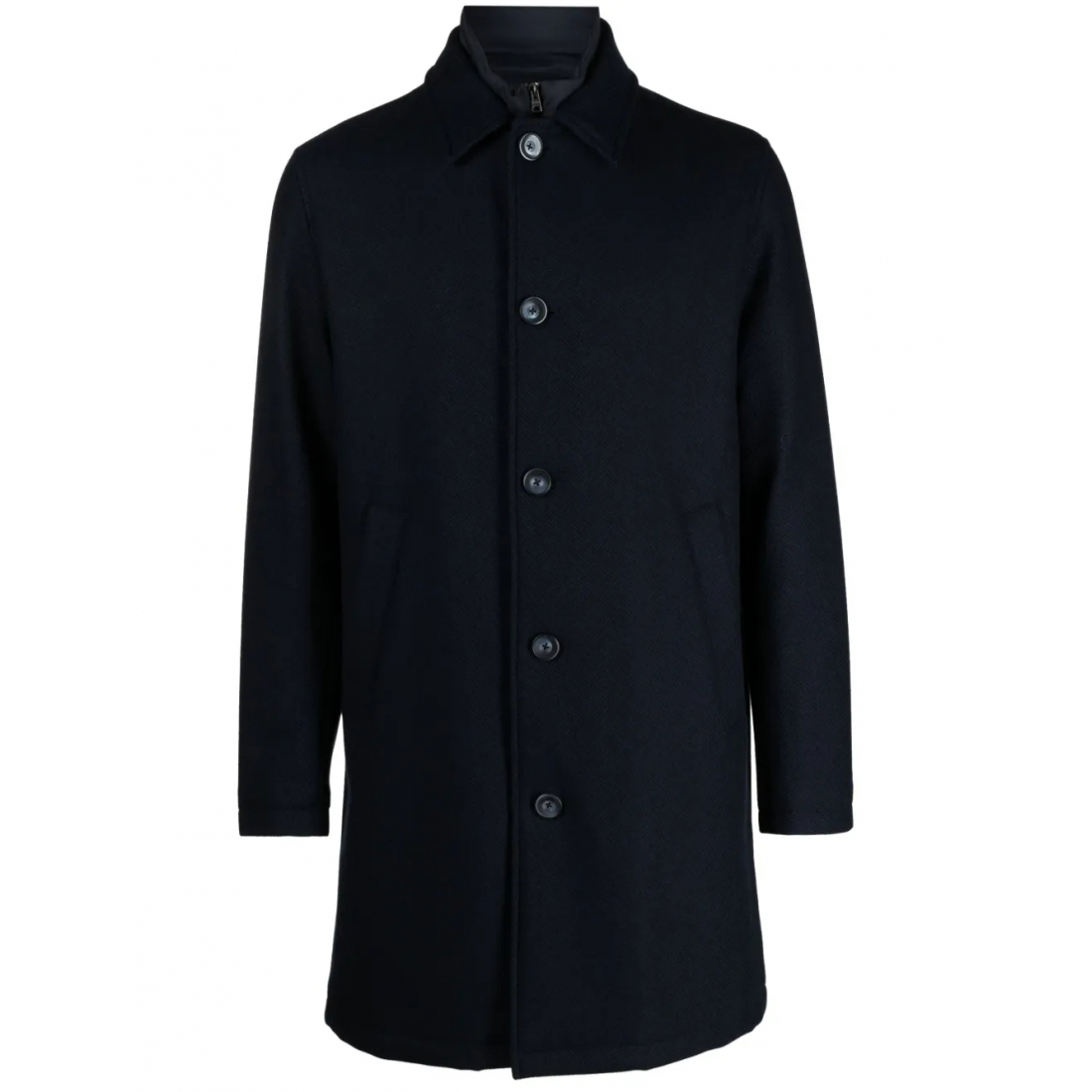 Manteau 'Single-Breasted Layered' pour Hommes