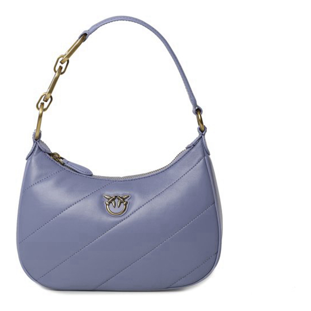 Women's 'Logo Plaque Quilted Mini' Shoulder Bag