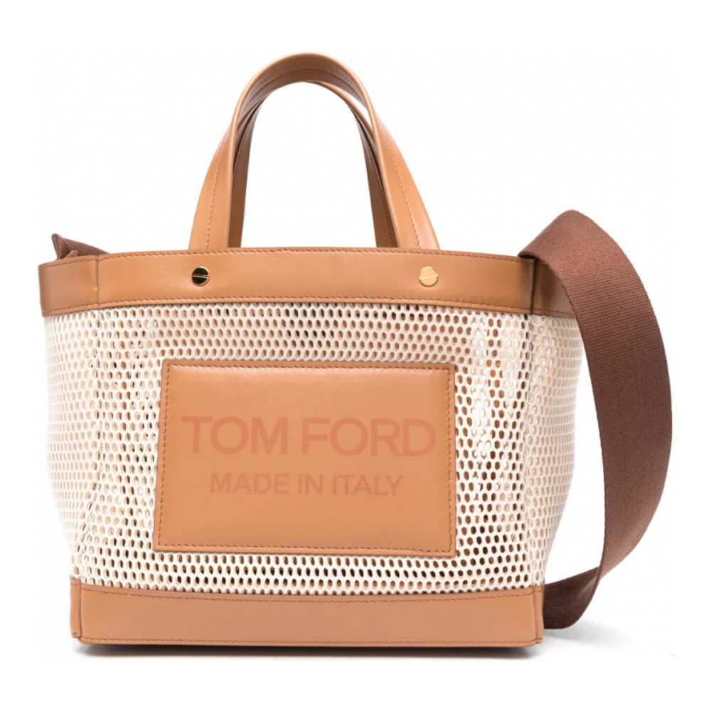 'Mesh-Panelled' Shoppingtasche für Damen