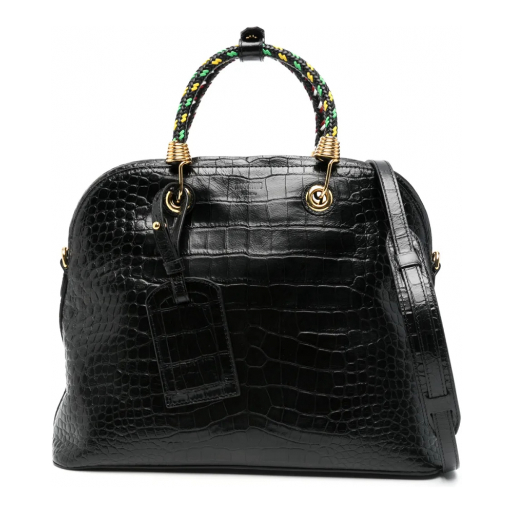 Women's 'Crocodile-Effect' Tote Bag