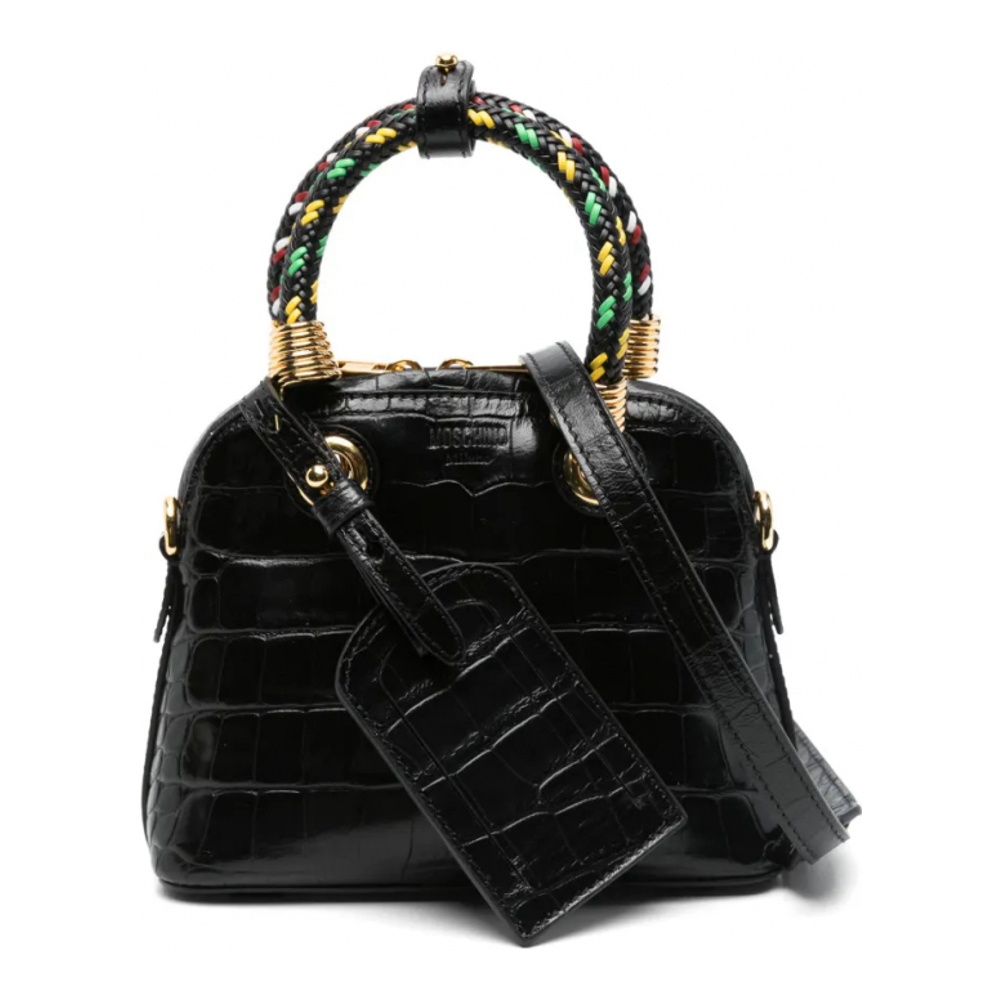 Women's 'Crocodile-Effect' Tote Bag
