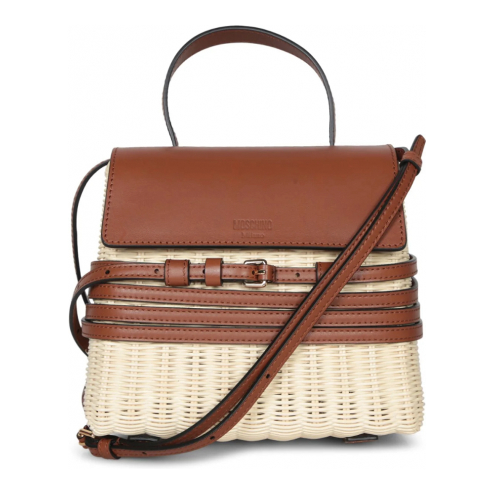 Women's 'Belting Raffia' Handbag