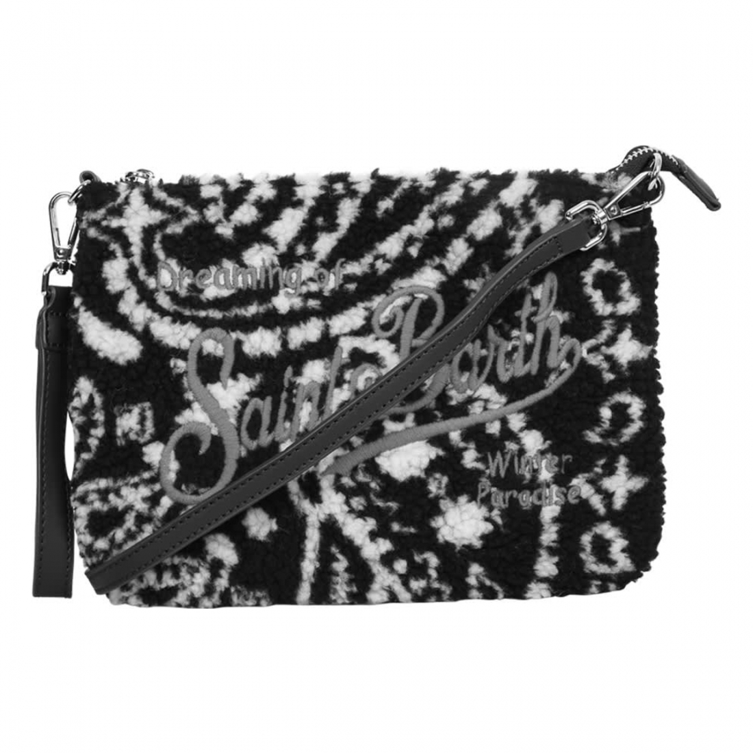 Women's 'Bandanna Sherpa Logo' Clutch