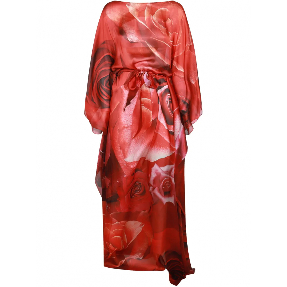 Robe maxi 'Rose-Print' pour Femmes