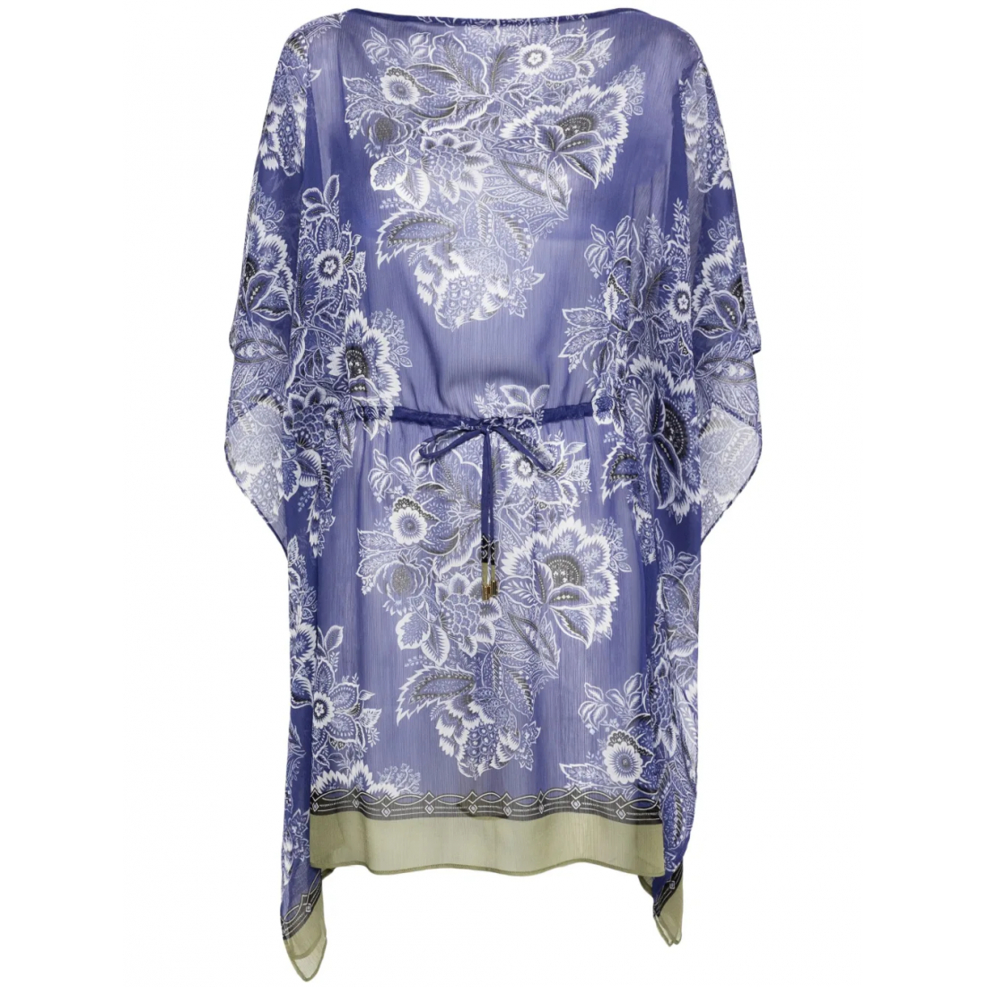 'Floral-Print' Tunika für Damen