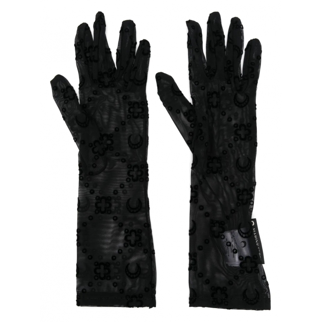 Gants 'Flocked-Monogram' pour Femmes