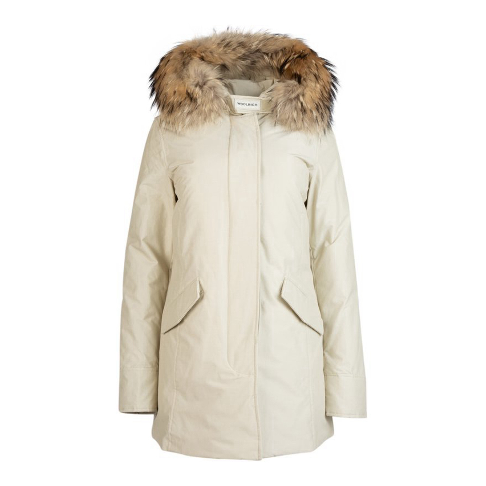 Manteau 'Woolrich Hooded Fur Trimmed' pour Femmes