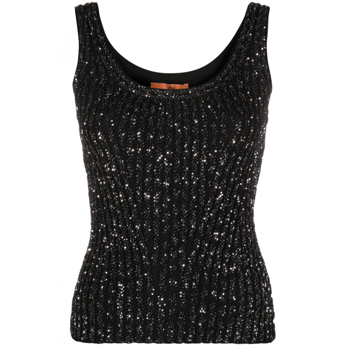 Débardeur 'Sequin-Embellished Ribbed' pour Femmes