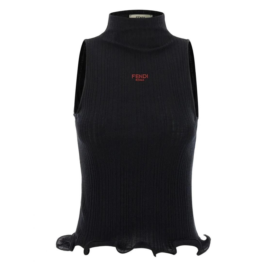 Women's 'Ruffled' Turtleneck Top