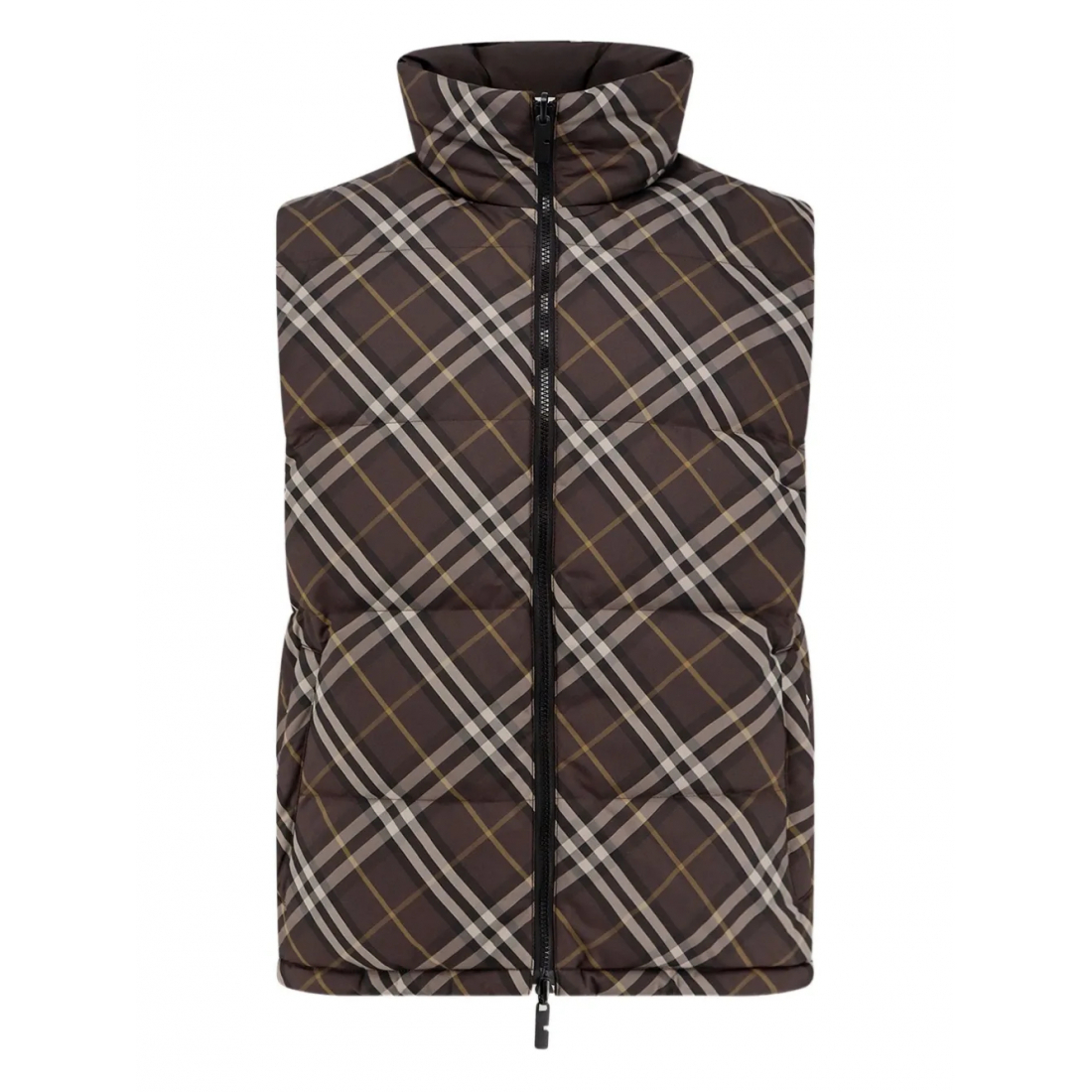Gilet matelassé 'Check-Pattern Padded' pour Hommes