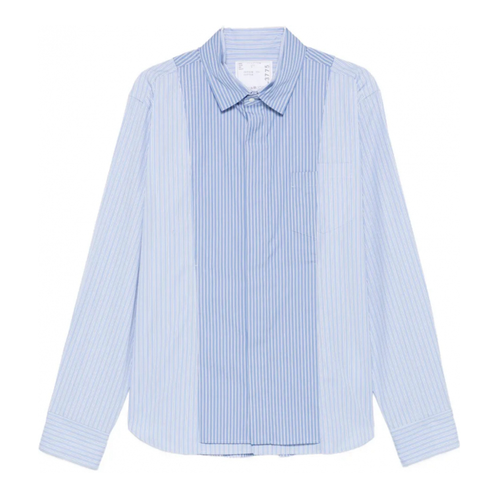 Men's 'Striped Panelled' Shirt