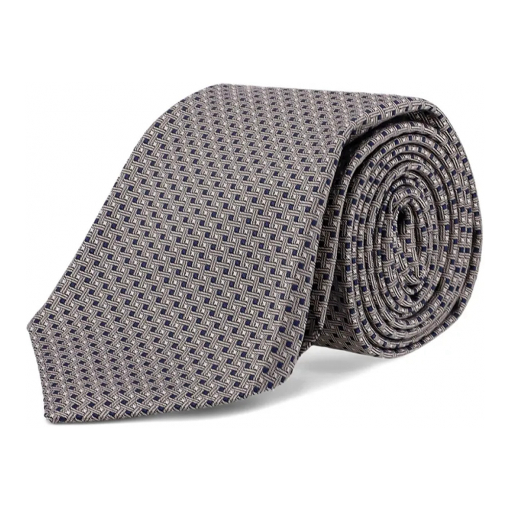 Cravate 'Geometric-Pattern' pour Hommes