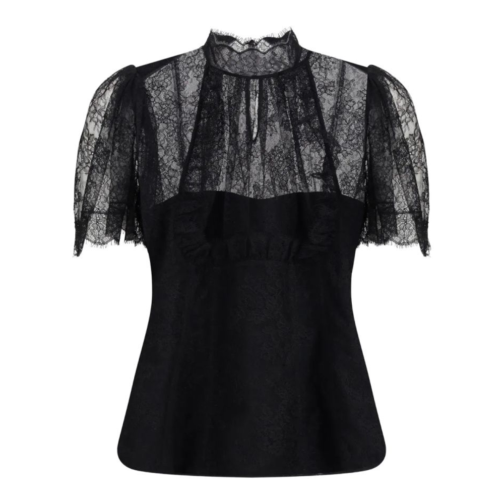 Top 'Ruffled Lace' pour Femmes