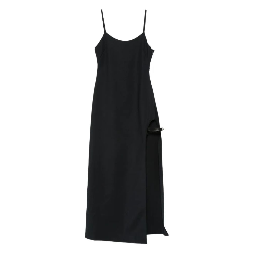 Robe Midi 'Side-Split Strap' pour Femmes