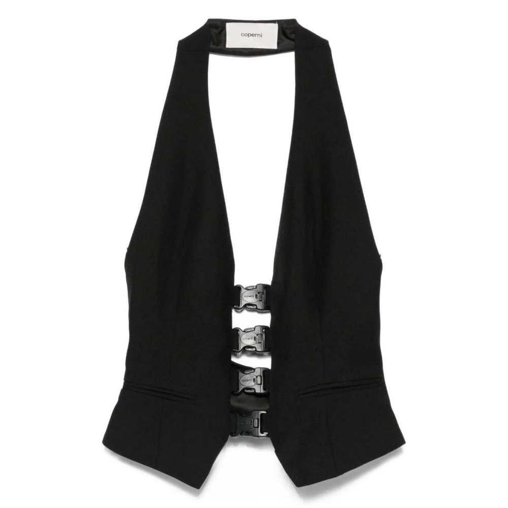 Gilet 'Buckle-Fastening' pour Femmes