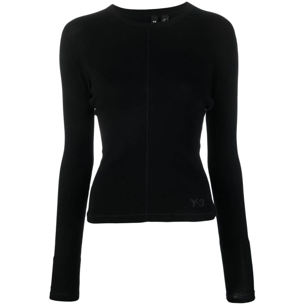 Top à manches longues 'Logo-Print' pour Femmes