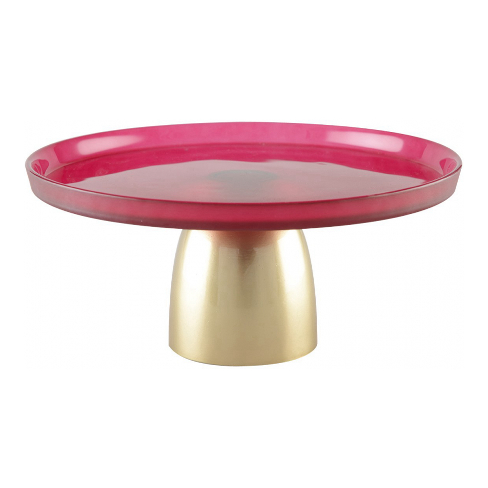 Gold Raspberry Cake Stand 28cm