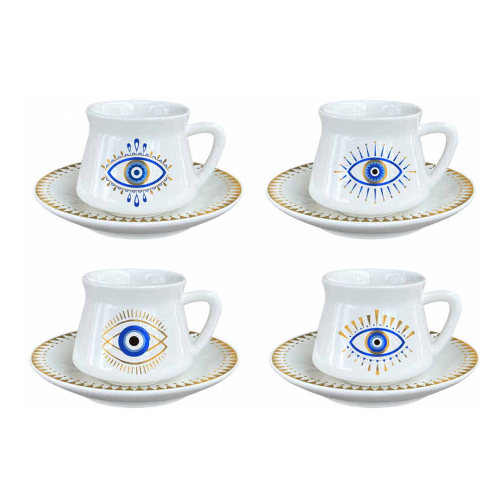 Chance Cups And Saucers - Set Of 4