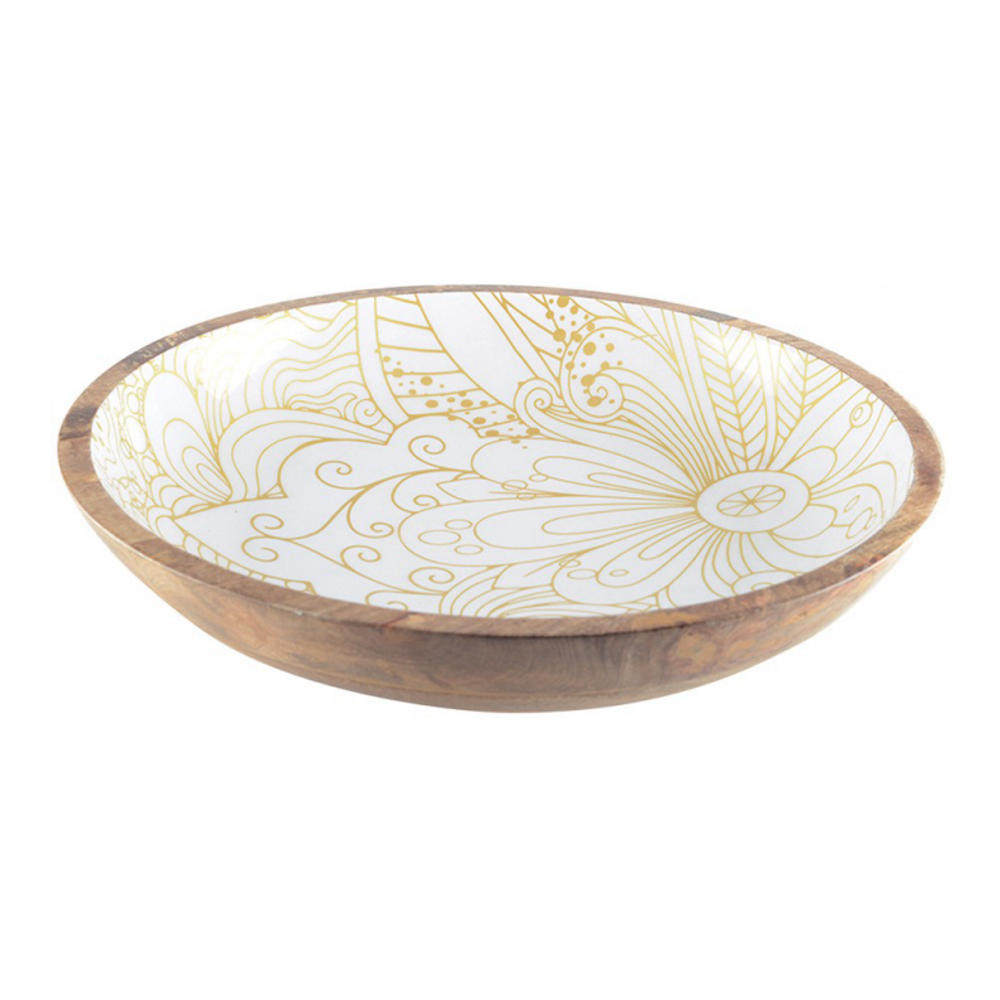 Large Abstract Bowl 40x40x8cm