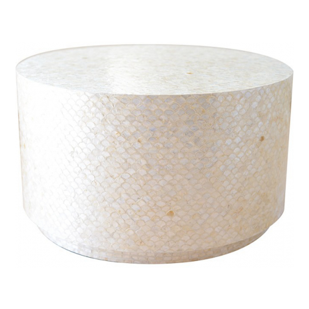 Pearl White Coffee Table 76x76x44cm