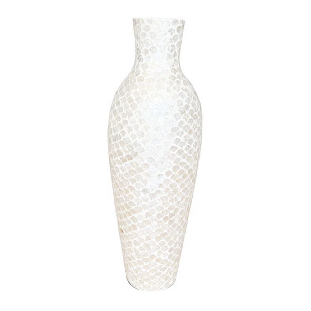 Pearl White Vase H70cm